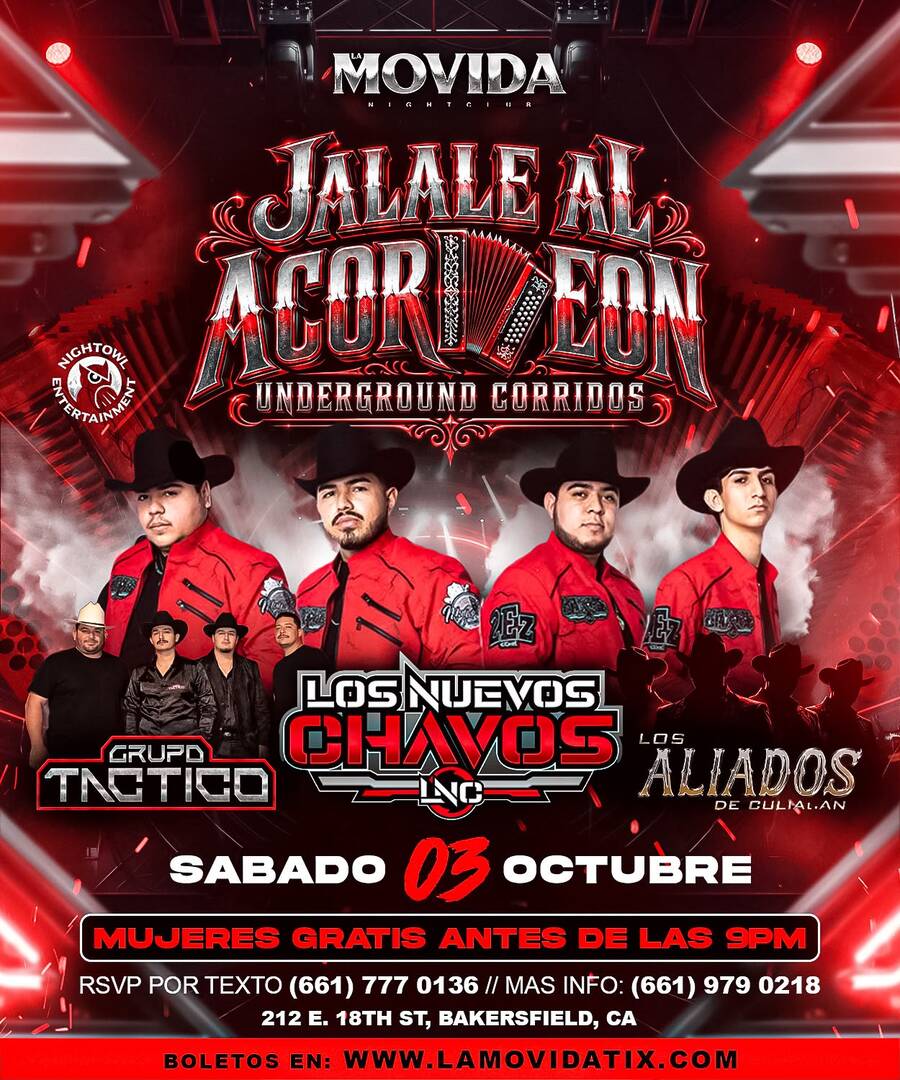 Los Nuevos Chavos LNC-Grupo Tactico-Los Aliados de Culiacan-Jalale Al Acordeon-Undergroud Corridos