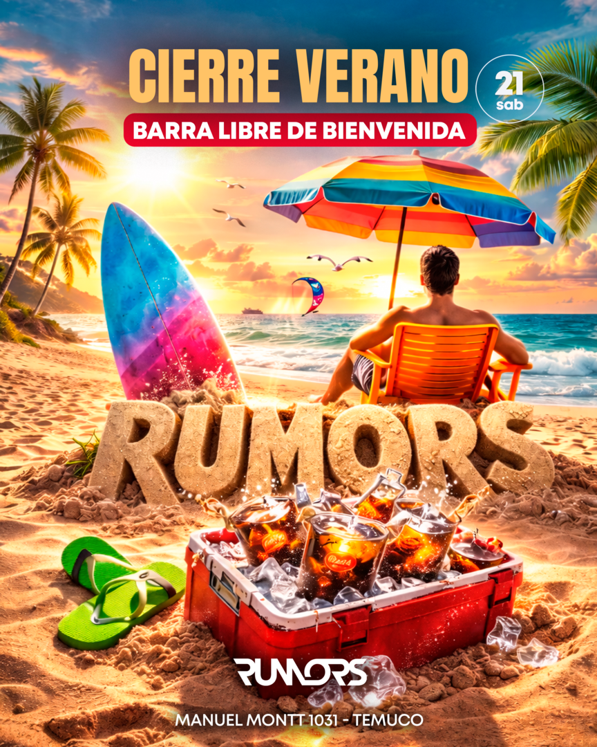 RUMORS CIERRE DE VERANO - 21 DE MARZO - 23:00