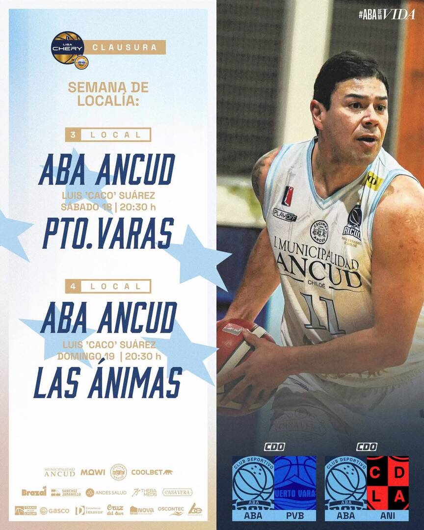 CD ABA Ancud vs CD Las Animas / LNB / Liga CHERY by Cecinas Llanquihue 2026