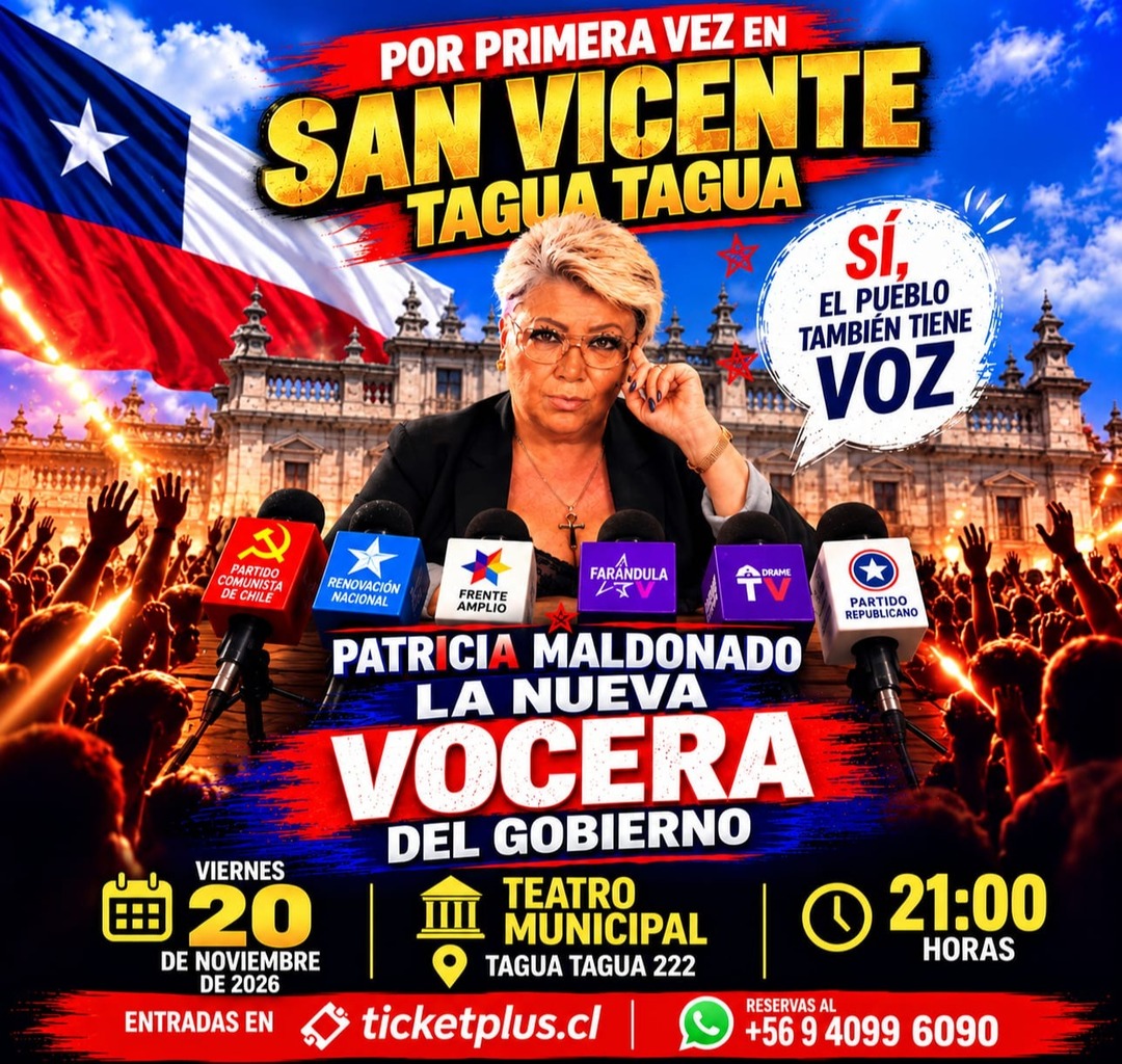 LA NUEVA VOCERA DE GOBIERNO PATRICIA MALDONADO - San Vicente Tagua Tagua
