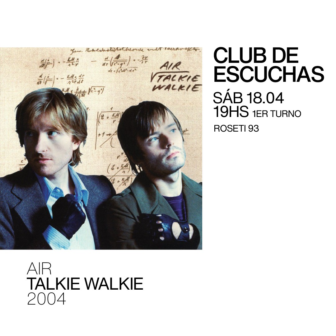 Club De Escuchas / Talkie Walkie - Air (2004)