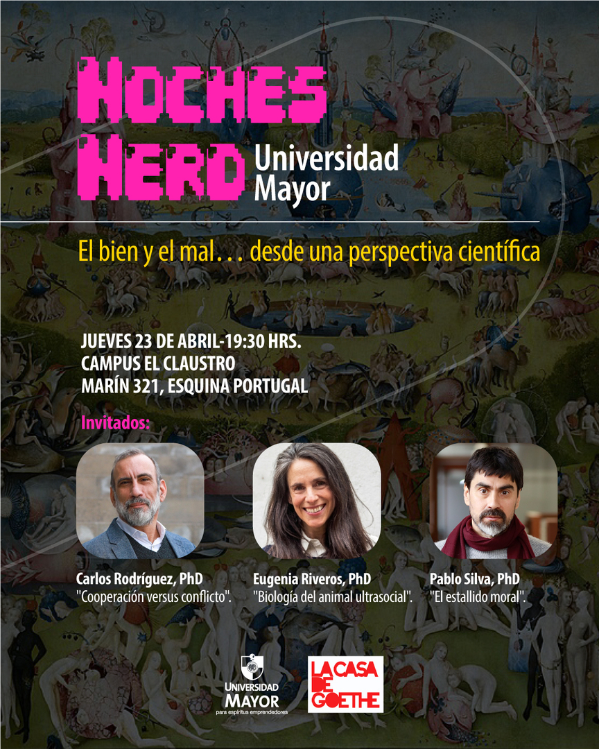 Noches Nerd + UMayor: El bien y el mal, una aproximación desde la ciencia