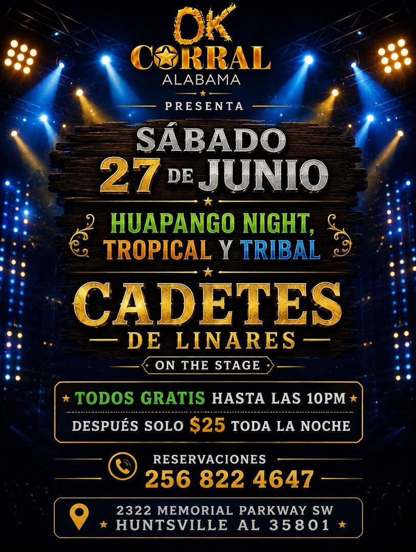 Huapango Night-Tropical y Tribal-Cadetes de Linares on the Stage
