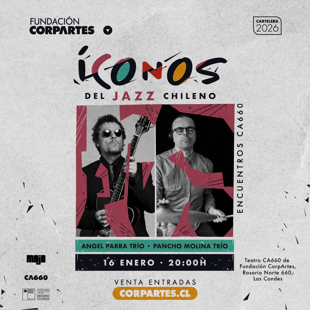 ÁNGEL PARRA TRÍO & PANCHO MOLINA TRÍO | Teatro CA660  Santiago