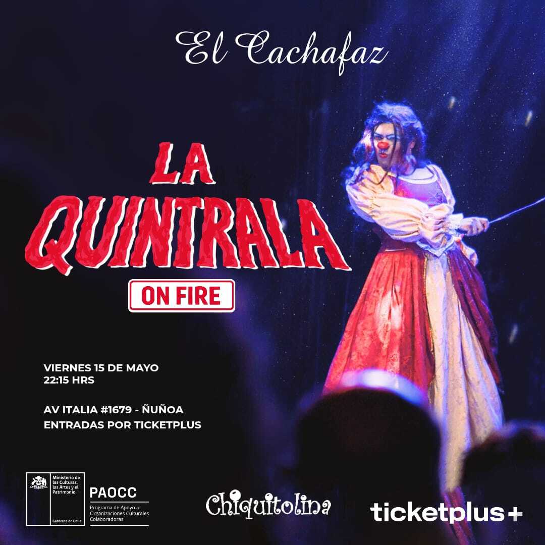 Ciclo de Teatro-La Quintrala- Viernes 15 Mayo 22:15 hrs