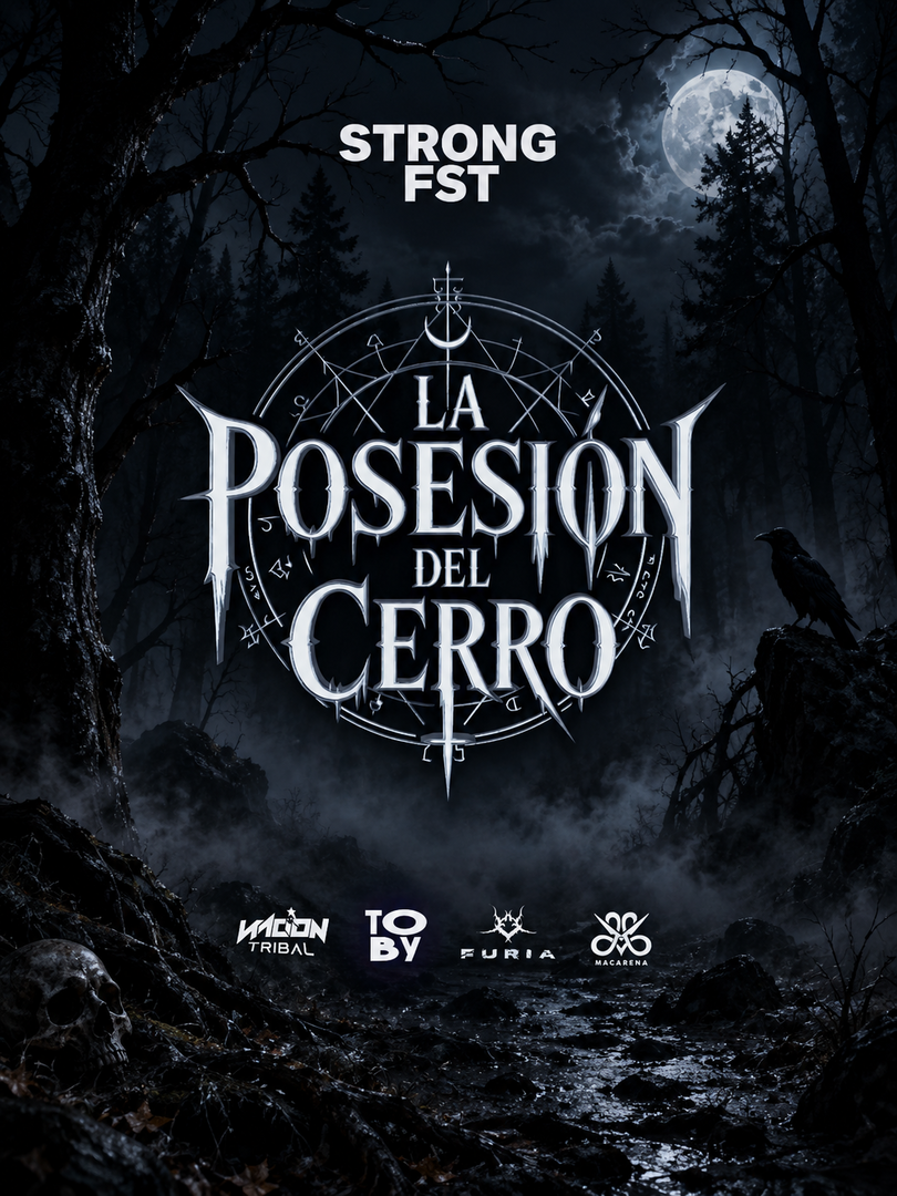 STRONG FST - HALLOWEEN - TOBY - MACARENA - FURIA - NACIÓN TRIBAL - 31 DE OCT - ANFITEATRO PABLO NERUDA