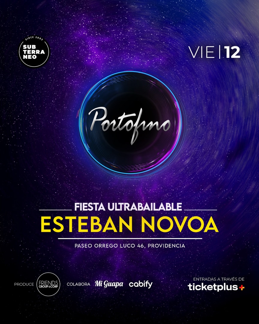 PORTOFINO Full ultrabailable ★ VIERNES 12 DICIEMBRE ★ Club Subterráneo (+23)