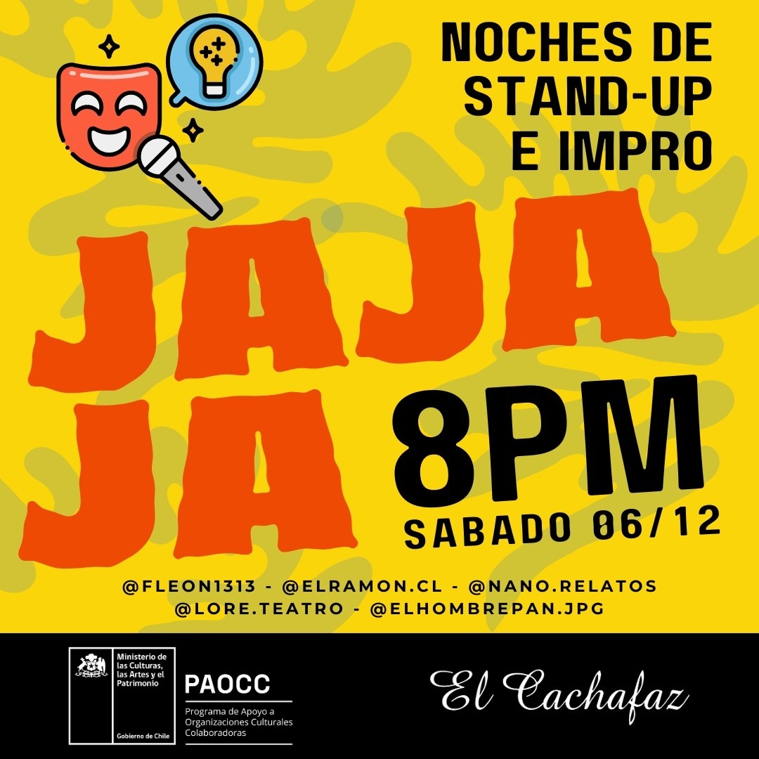 Show de Impro- comedia Stand up - Sabado 6 Diciembre 20hrs