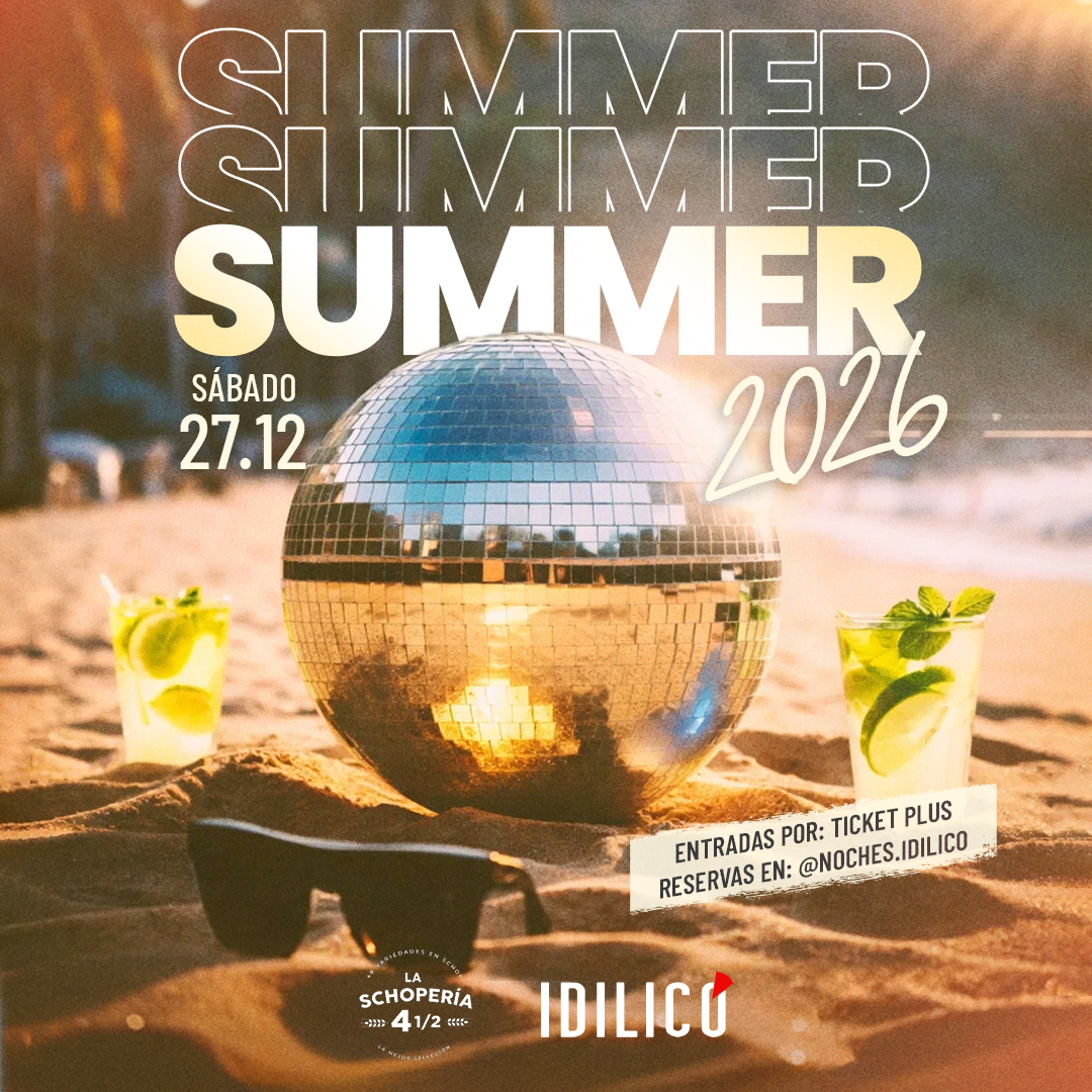 Idilico Reñaca presenta: Summer Party | JUEVES 1 de Ernero
