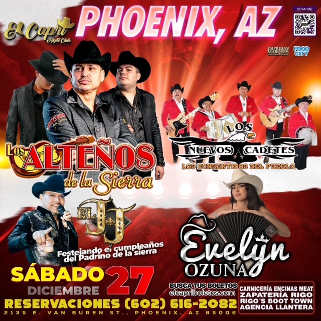 Los Altenos de la Sierra-Los Nuevos Cadetes-Festejando el Cumpleanos del JJ El Padrino de la Sierra-Evelyn Ozuna