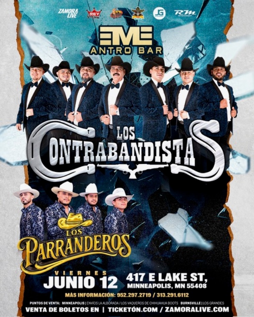 Los Contrabandistas-Los Parranderos-EME Antro Bar