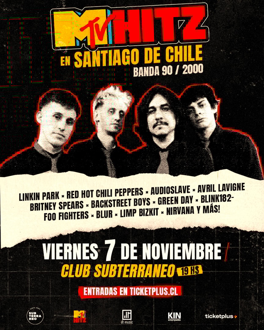 MTV HITZ ★ VIERNES 07 NOVIEMBRE ★ Club Subterráneo