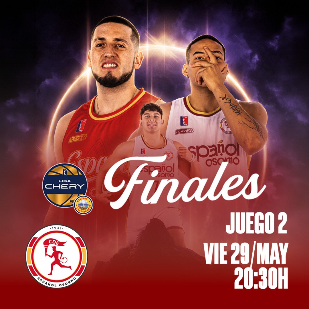 Español de Osorno vs Por Definir | Juego 2 - Finales Conferencia Sur - Apertura Liga CHERY by Cecinas Llanquihue