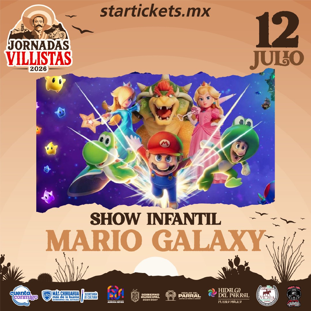 PARRAL - SHOW INFANTIL - MARIO GALAXY