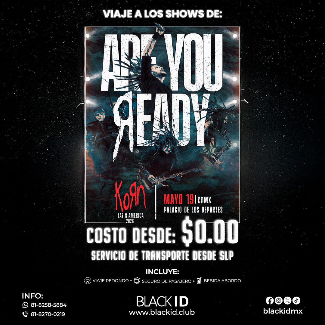 Viaje al show de Korn en CDMX