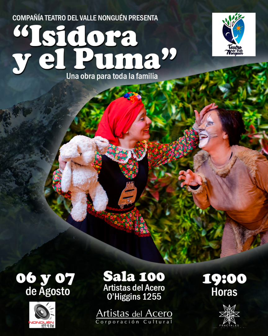 Isidora y el puma de Teatro del Valle Nonguén