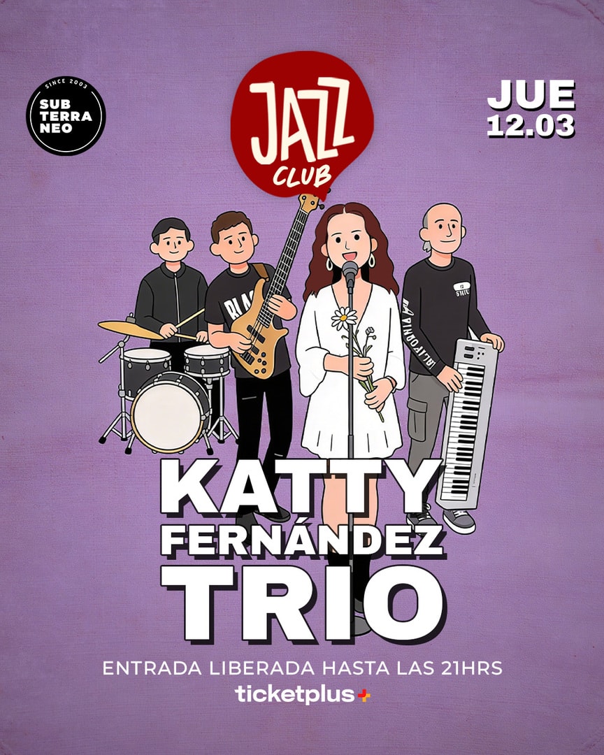 JAZZ CLUB 🎵 JUEVES 12 MARZO ★ Club Subterráneo 