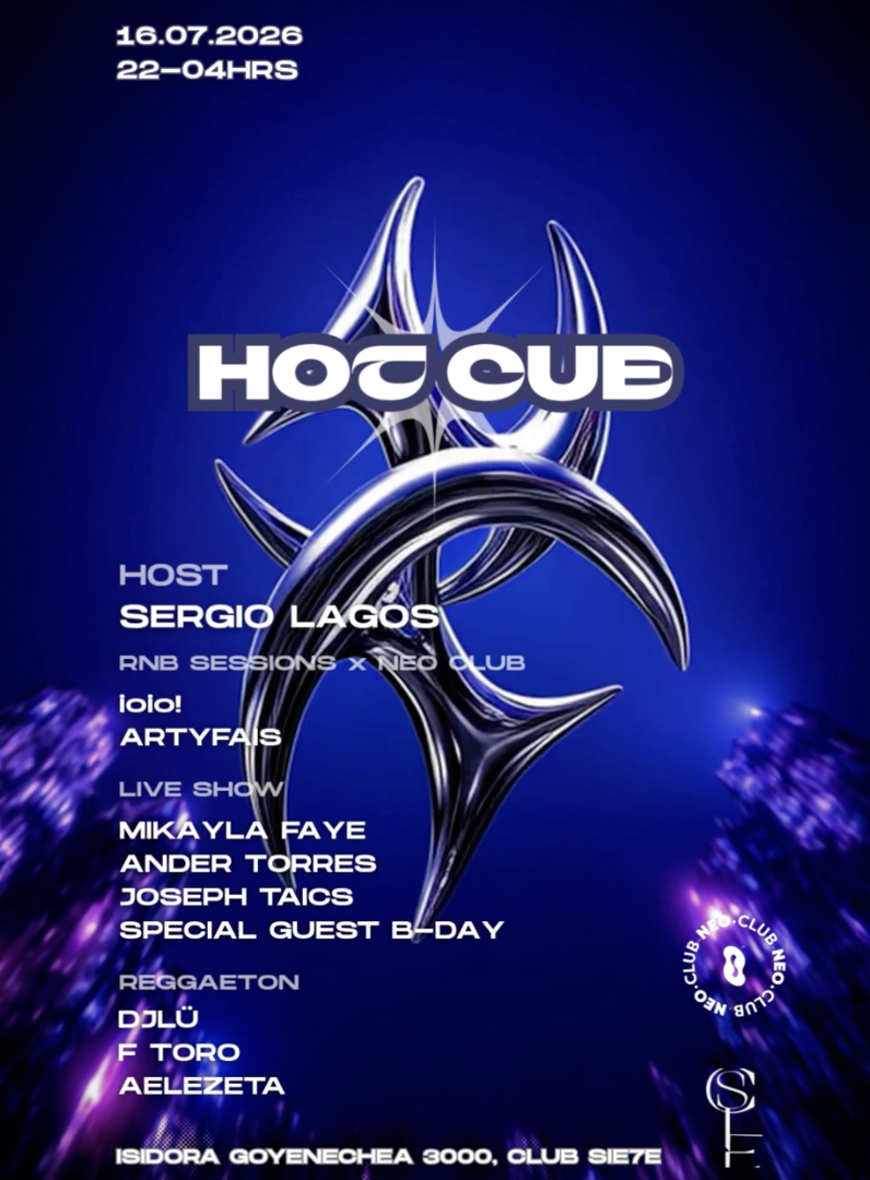 HOT CUE ★ JUEVES 16 JULIO ★ Club Siete 