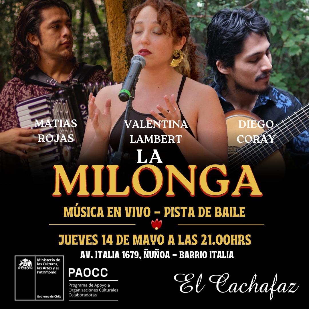 Milonga Jueves 14 Mayo 21hrs 