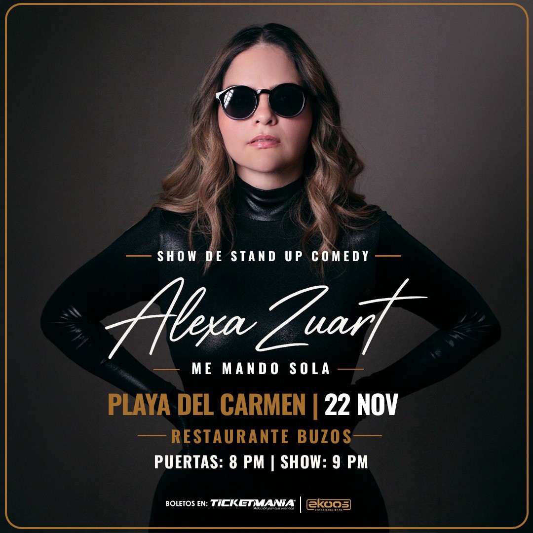 Alexa Zuart en Playa del Carmen
