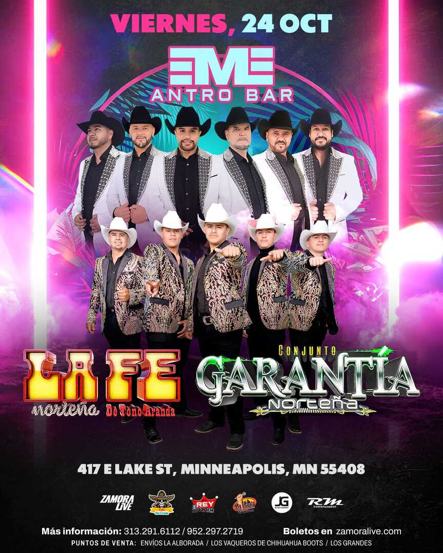 La Fe Nortena de Tono Aranda-Conjunto Garantia Nortena-EME Antro Bar