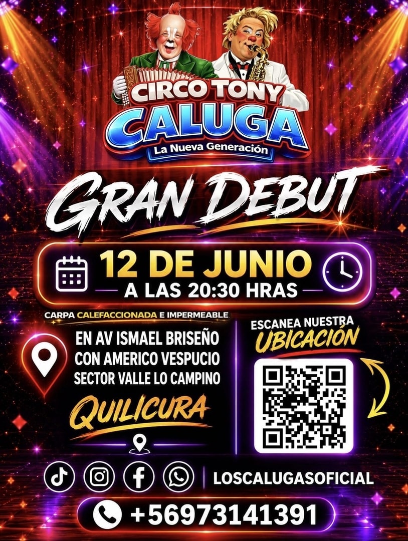 Circo Tony Caluga 2026