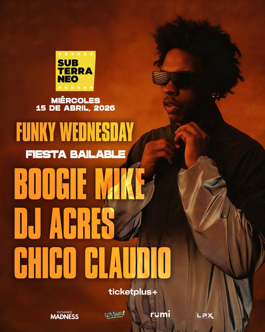 FUNKY WEDNESDAY 🎵 MIÉRCOLES 15 ABRIL ★ Club Subterráneo (+21)