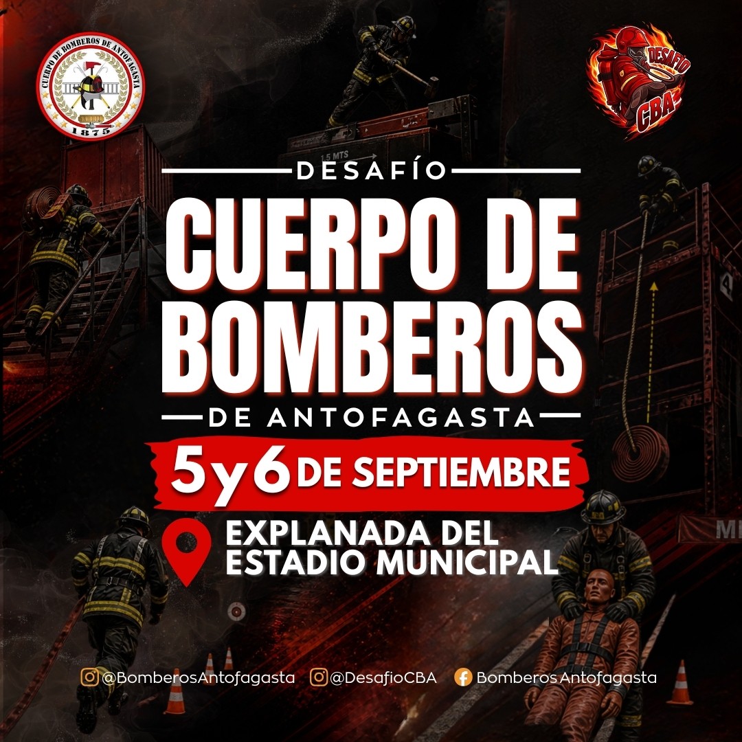 Desafío Cuerpo de Bomberos de Antofagasta 2026