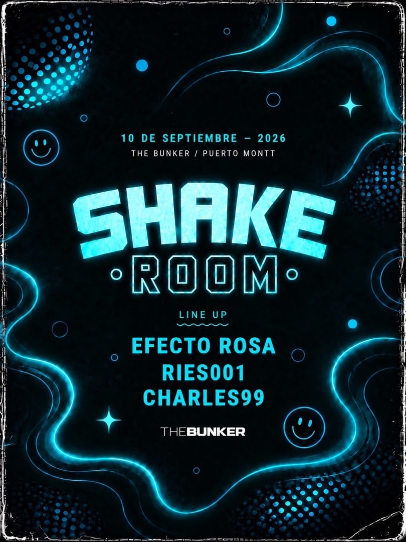 10/09 SHAKE ROOM / THE BUNKER🚨