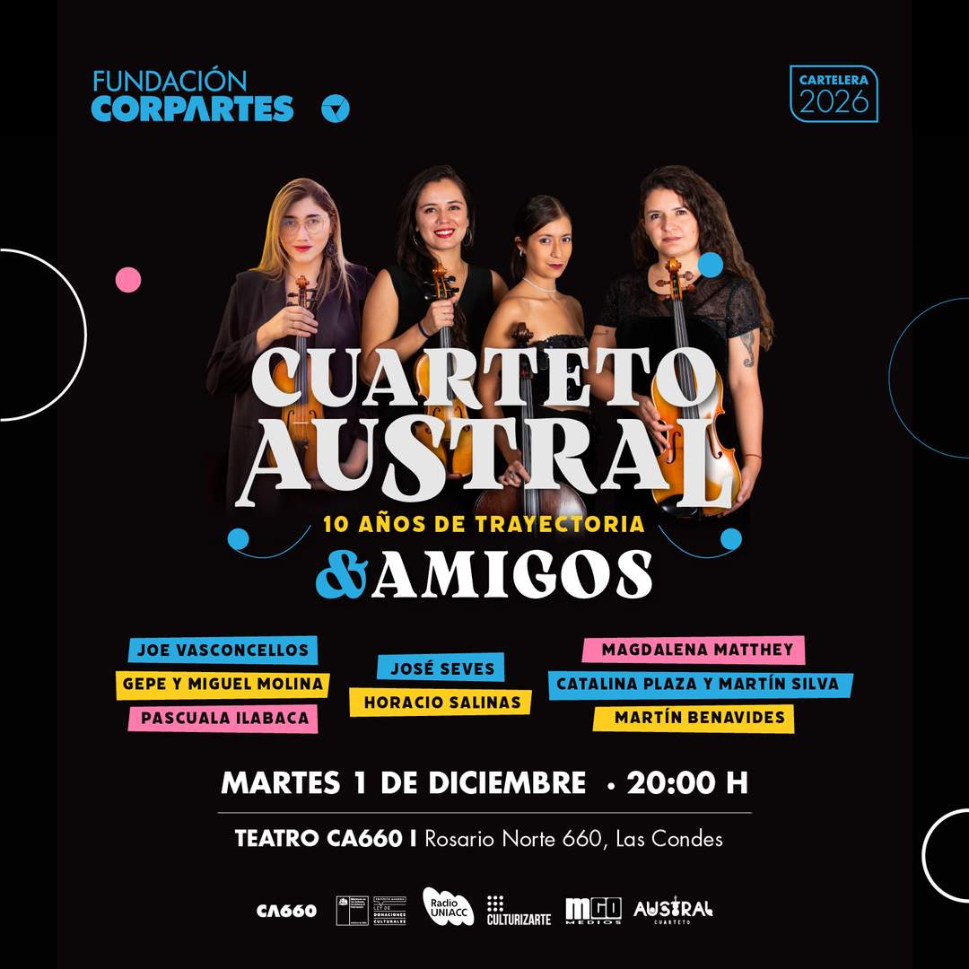 Concierto Cuarteto Austral y Amigos | CA660