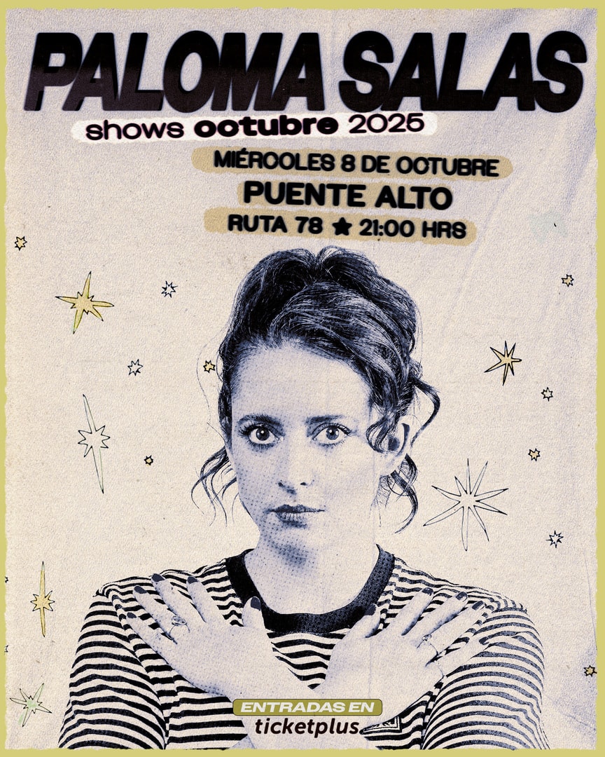 PALOMA SALAS / PTE ALTO / RUTA 78 / 8 DE OCTUBRE / 21:00 HRS