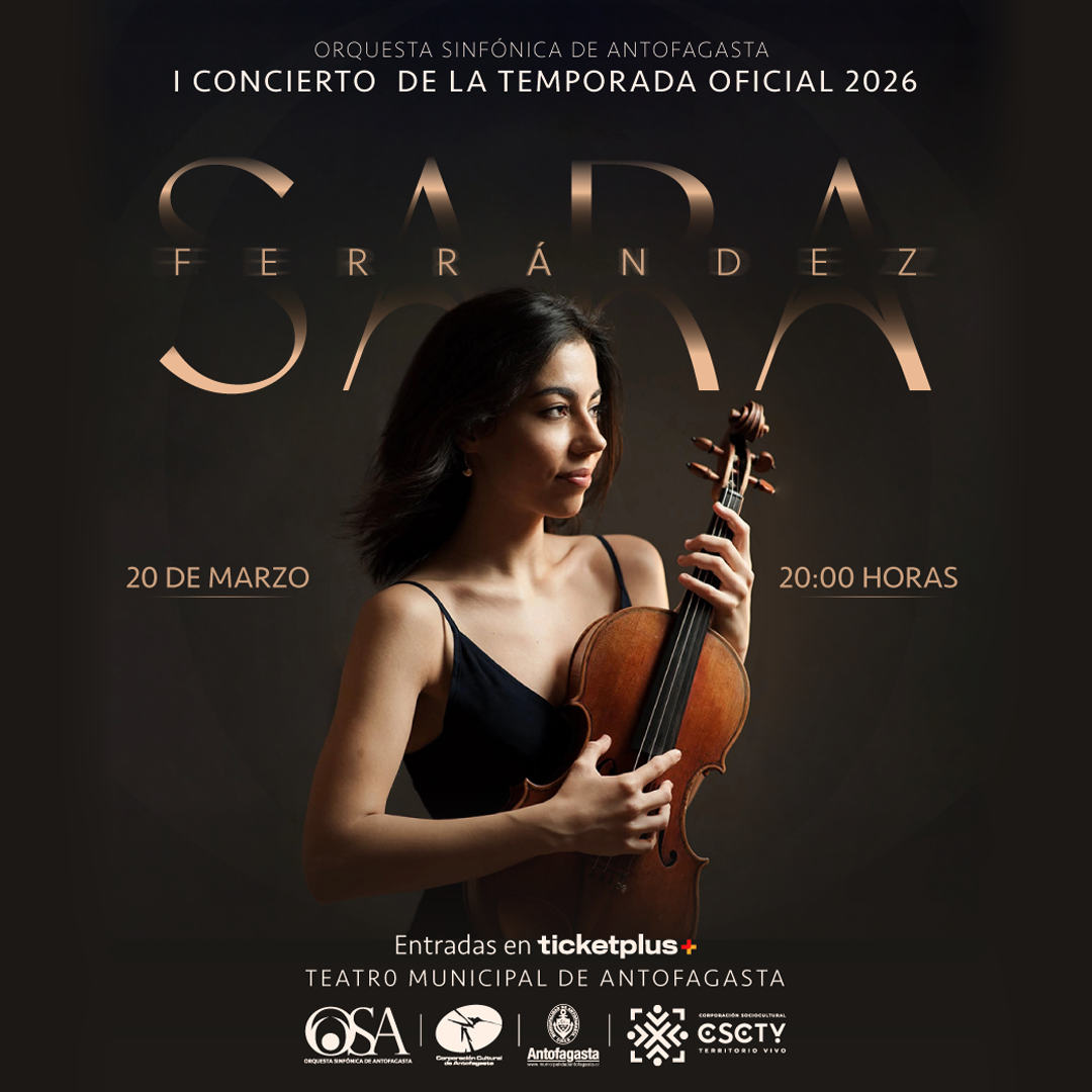 Primer Concierto de la Temporada 2026 de la Orquesta Sinfónica de Antofagasta