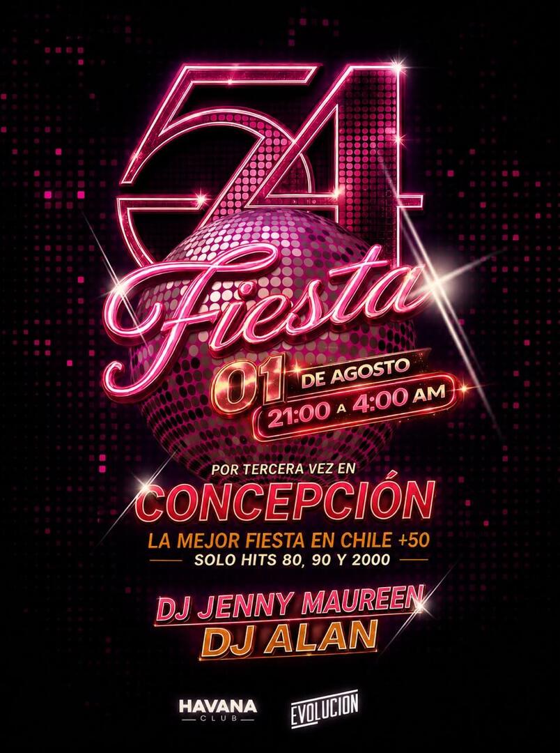 STUDIO 54 VUELVE A CONCEPCIÓN