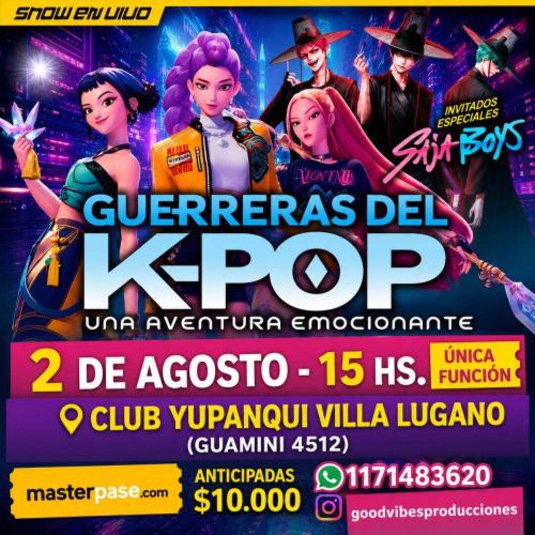 GUERRERAS DEL K-POP: Una aventura emocionante