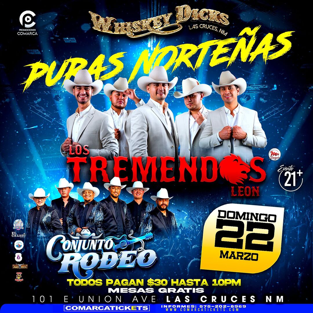 Los Tremendos Leon-Conjunto Rodeo-Whiskey Dicks