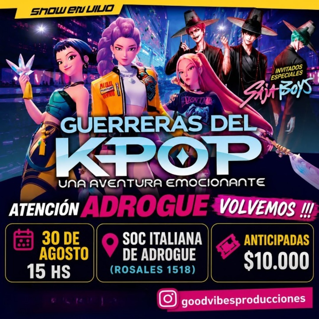 GUERRERAS DEL K-POP: Una aventura emocionante