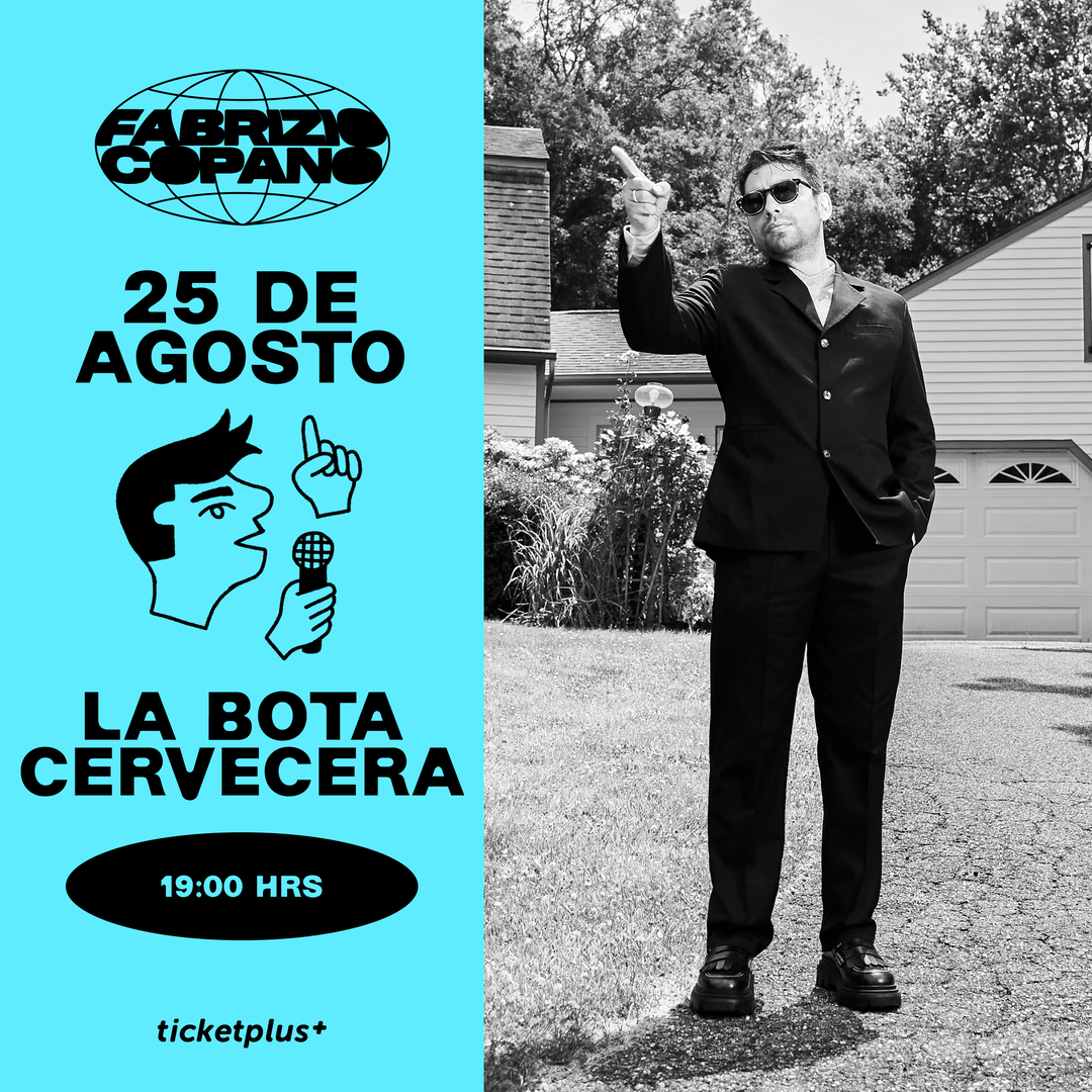 FABRIZIO COPANO / VALDIVIA / LA BOTA CERVECERA / 25 DE AGOSTO 19:00 HRS