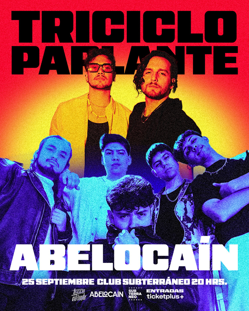TRICICLO PARLANTE + ABELOCAIN ★ JUEVES 25 SEPTIEMBRE ★ Club Subterráneo
