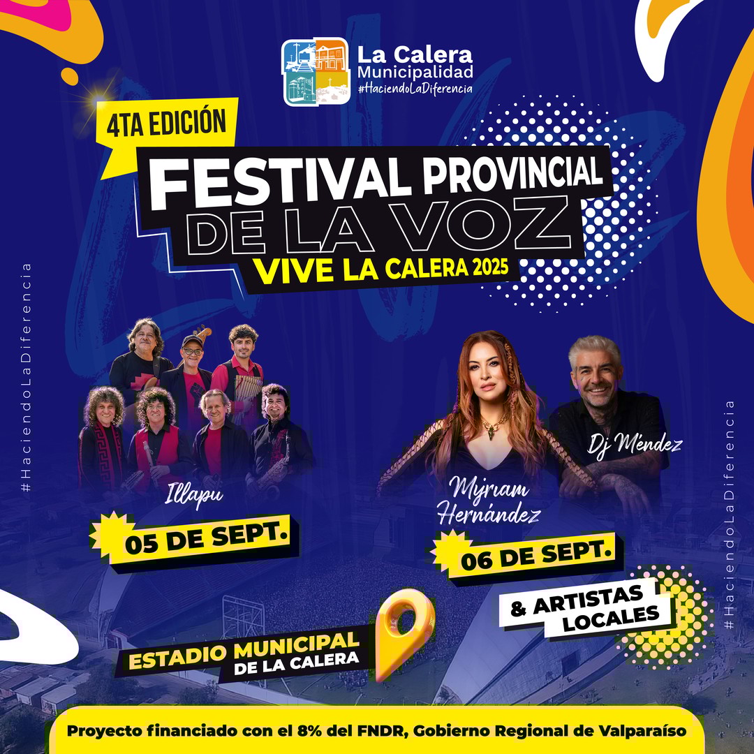 4° Festival de la Voz "Vive La Calera 2025"