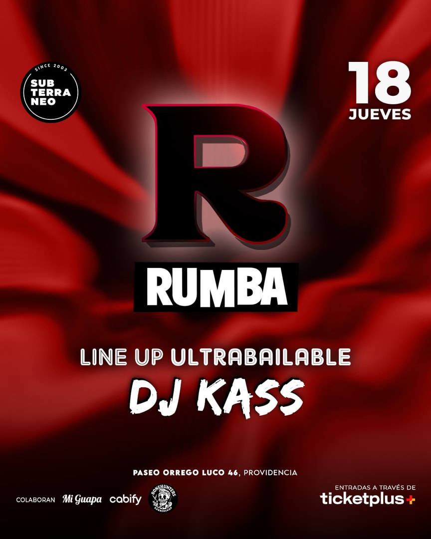 RUMBA Full Ultrabailable ★ JUEVES 18 DICIEMBRE ★ Club Subterráneo (+21M & +23H)