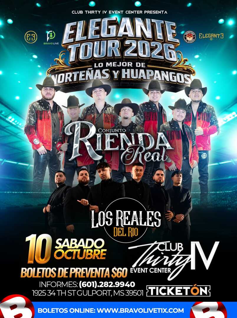 Conjunto Rienda Real-Los Reales del Rio-Club Thirty IV
