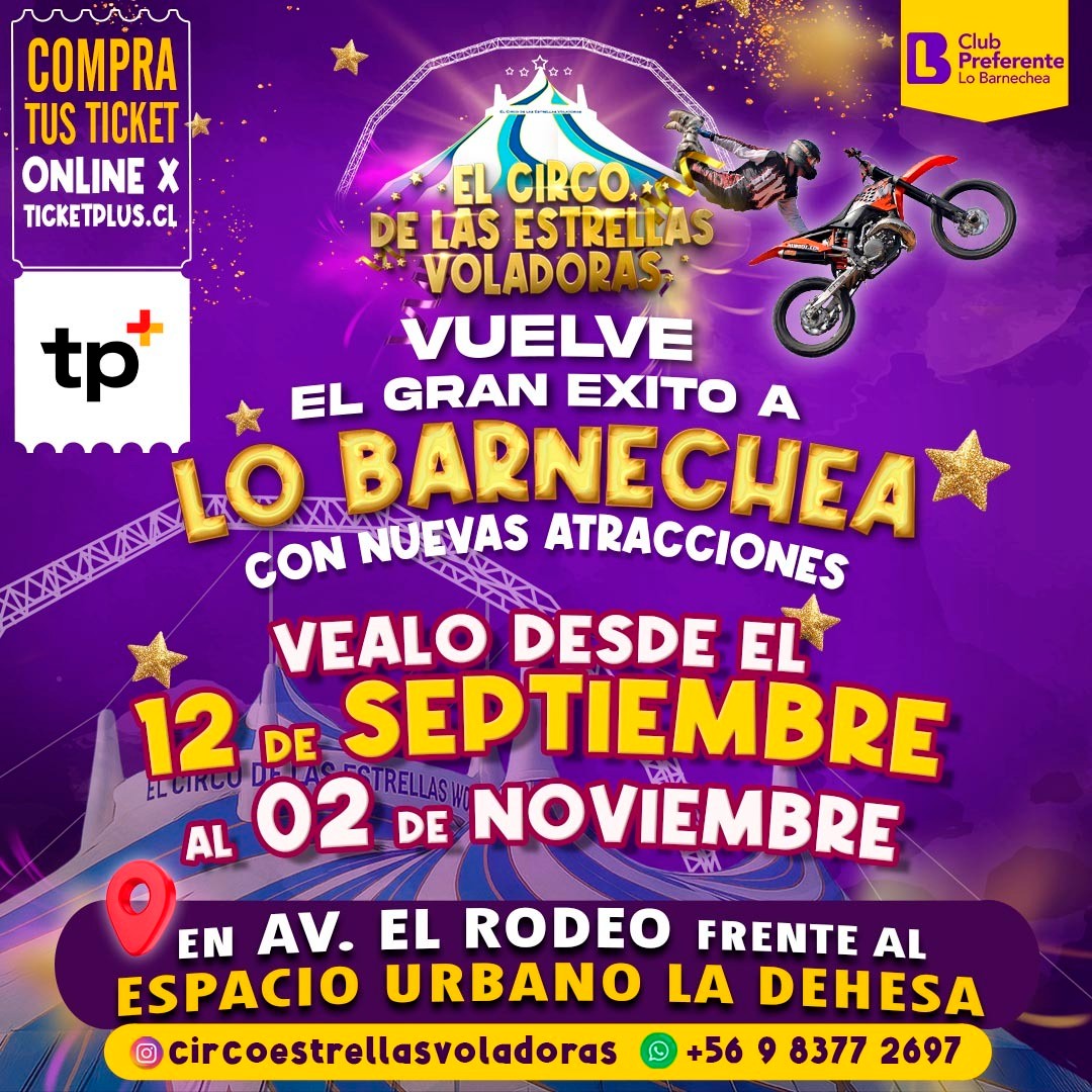 Circo Las Estrellas Voladoras Lo Barnechea 2025