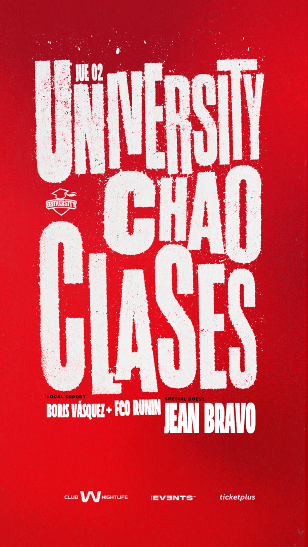 Jueves University🎓 / 02 JULIO / CLUB W✨🎊