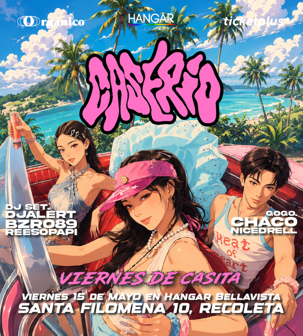 Viernes de Casita 🏠 en Caserío fiesta Viernes 15 de Mayo en Hangar Bellavista