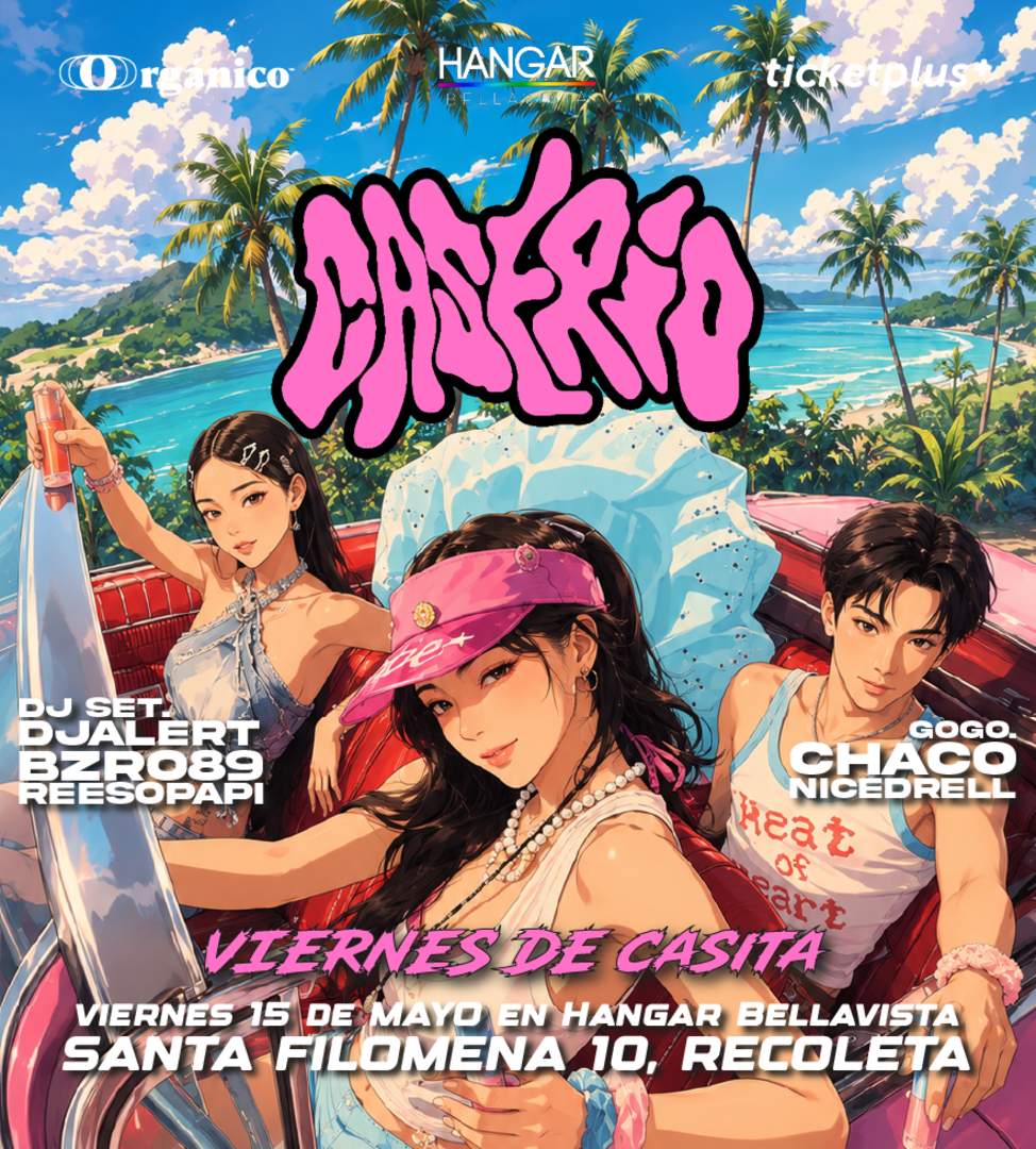 Viernes de Casita 🏠 en Caserío fiesta Viernes 15 de Mayo en Hangar Bellavista