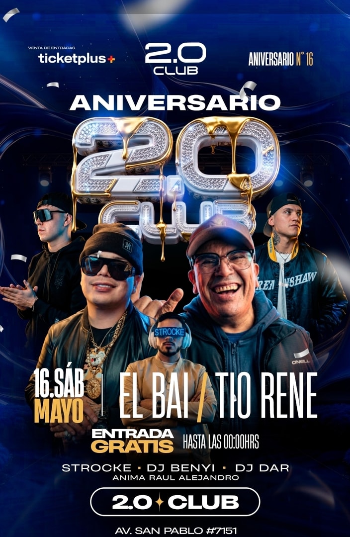 Aniversario 2.0 Club Part2 -  - 16 de Mayo 