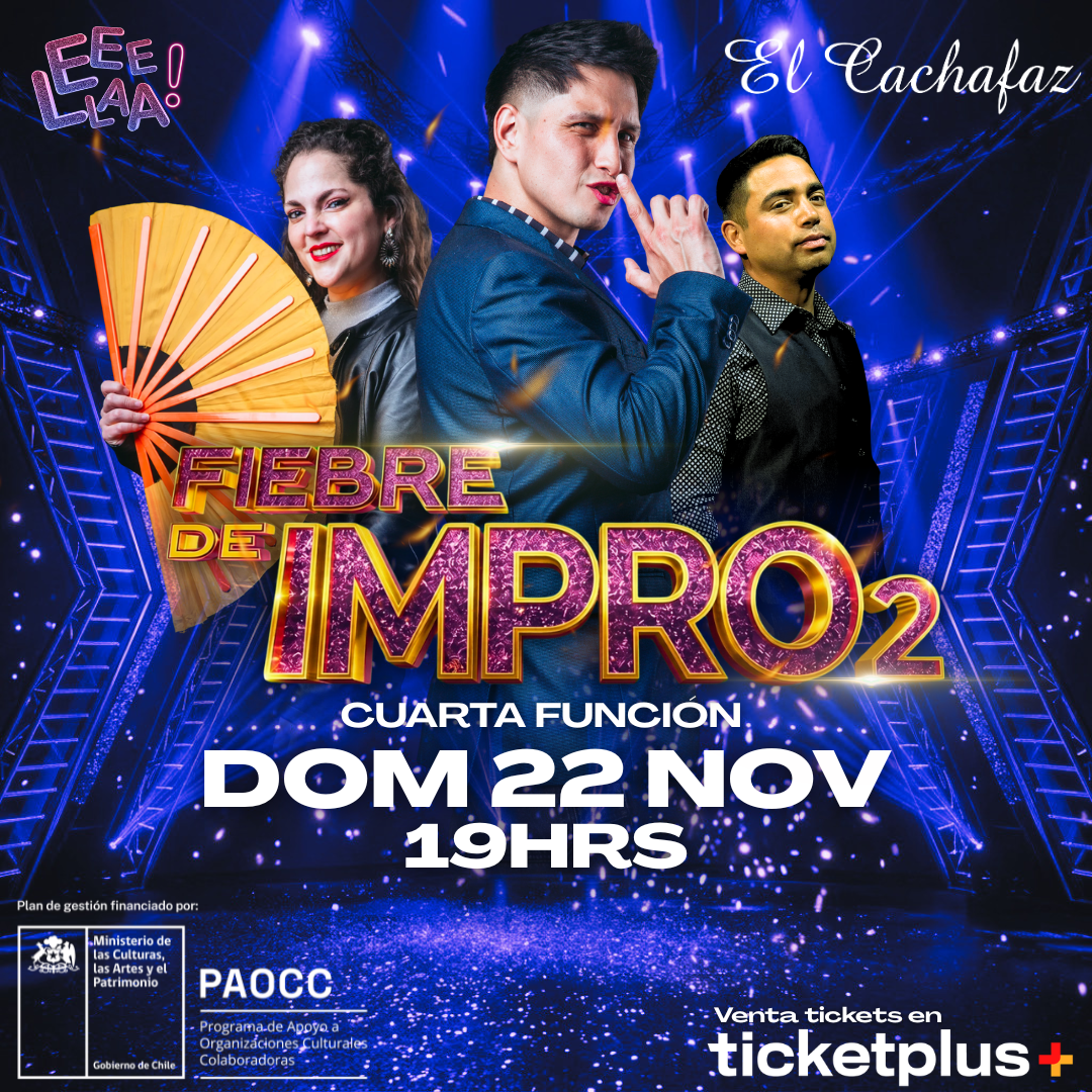 Show impro-Fiebre de impro-Domingo 22 Noviembre 19hrs