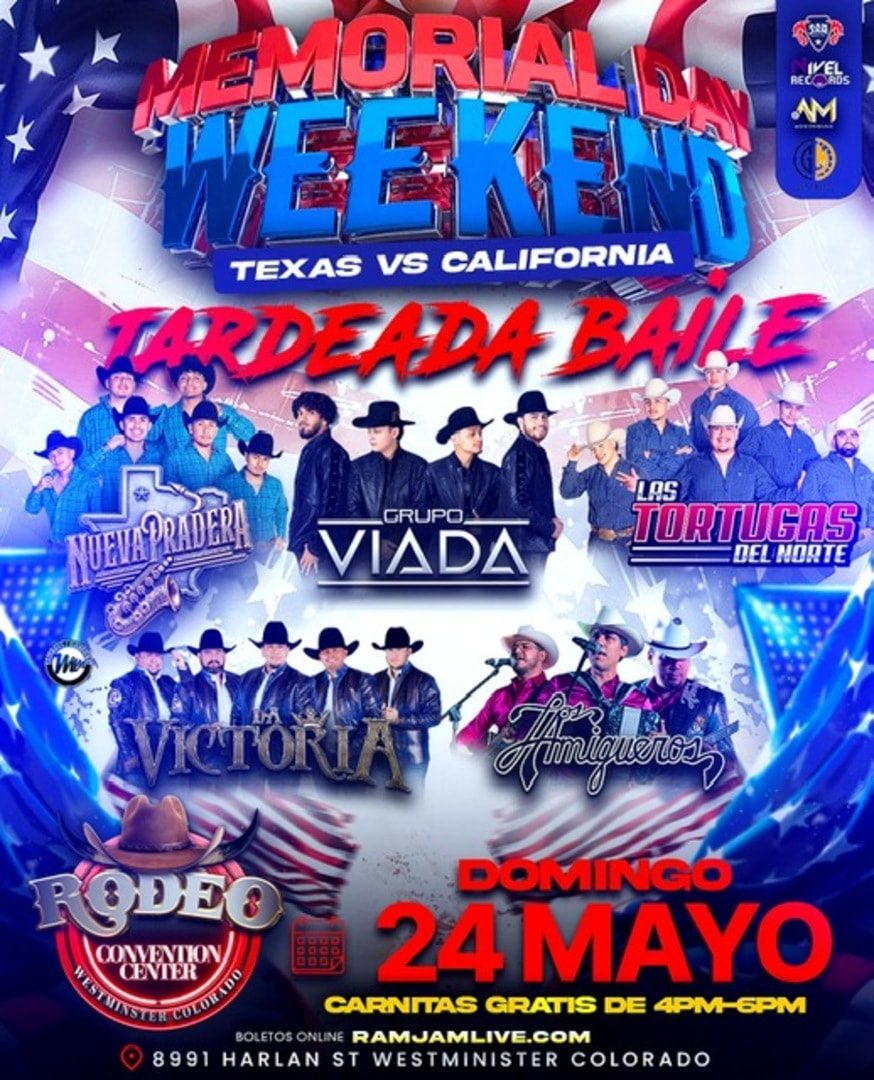 Grupo Viada-Nueva Pradera-Las Tortugas del Norte-La Victoria-Los Amigueros-Memorial Day Weekend-Rodeo Convention