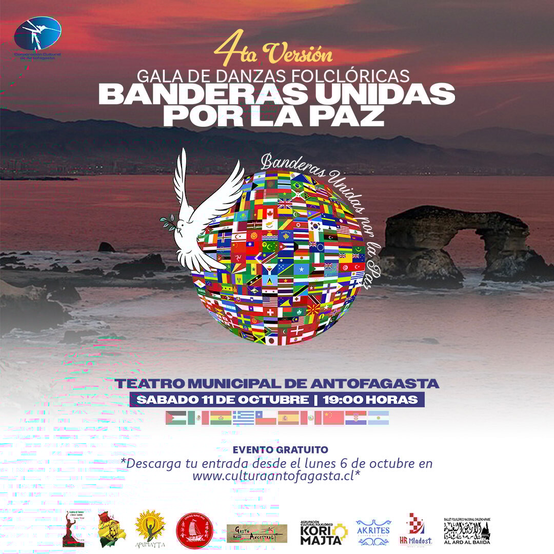 GALA FOLCLÓRICA BANDERAS UNIDAS POR LA PAZ