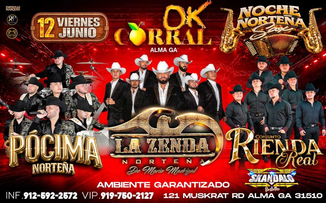 Pocima Norteña-Conjunto Rienda Real-Zenda Norteña-OK Corral-Alma-GA
